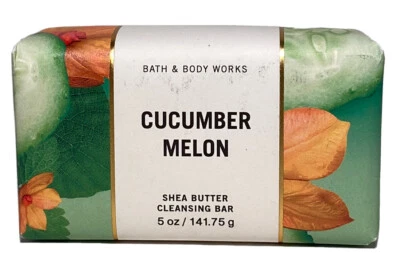 Bath and Body Works Cucumber Melon Cleansing Bar Shea Butter 5 Oz Nourishing - Image 1 of 4