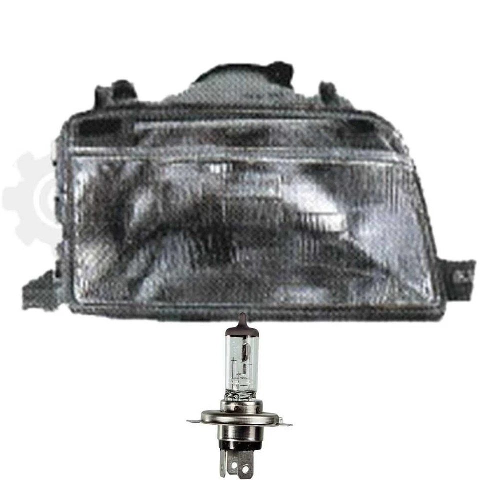 Halogen Scheinwerfer rechts für Renault R19 1.89-5.92 H4 inkl. Lampen 1362217 - Bild 1 von 1