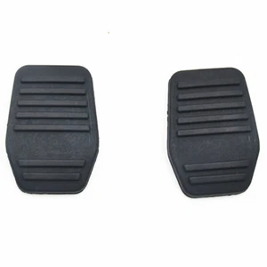 2PC PEDALE BREMSPEDALGUMMI KUPPLUNGSPEDAL PEDALGUMMI FORD FOCUS MONDEO TRANSIT - Picture 1 of 2