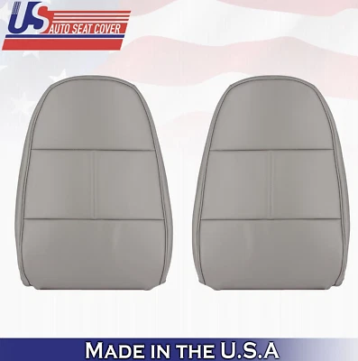 Fundas de vinilo grises para Ford E450 Econoline 1992 a 1999 para conductor pasajero furgoneta Foto 1 de 4