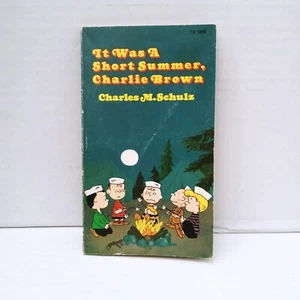 It Was A Short Summer Charlie Brown Charles Schulz Scholastic 1975 5th Printing - Picture 1 of 9