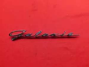 Placa de identificación de guión panel cuarto derecho o derecho Ford Galaxie 59 NOS 59 #B9AB-6425622-A - Imagen 1 de 8
