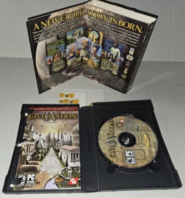 Sid Meier's Civilization IV PC Game Of The Year Edition - Disc 2 & 3 Only! - Image 1 of 4