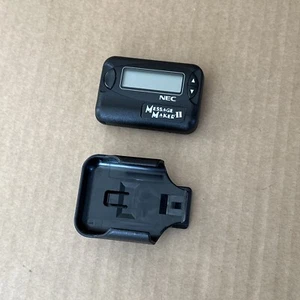NEC Message Maker Black Digital Display Portable Pager System Made in Japan - Zdjęcie 1 z 6