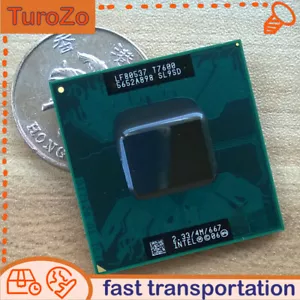 Intel Core 2 Duo T7600 2.33 GHz 667 4M Mobile Dual-Core SL9SD CPU Processor - Picture 1 of 1