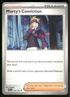 SV05: Temporal Forces #155/162 Morty's Conviction - Image 1 of 2