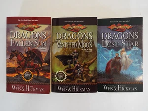 Lot 3 The War of Souls Trilogy by Tracy Hickman & Margaret Weis Dragon Lance - Imagen 1 de 4