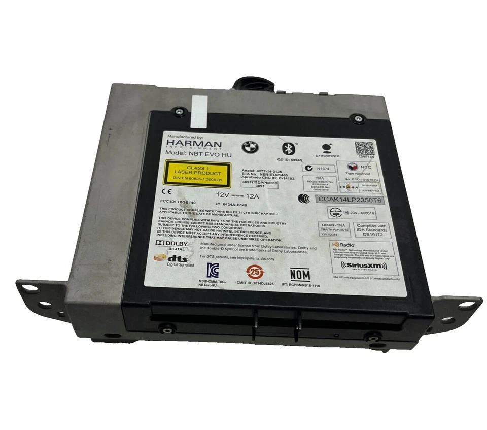 BMW 330i xDrive 2017-2019 receptor de radio navegación reproductor de CD unidad principal OEM Foto 1 de 4