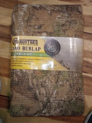 Hunters Specialities (HS) Camo Burlap Model 07339 (54" x 12') - Image 1 of 2