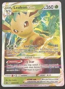 Leafeon VSTAR SWSH195 SWSH: Sword & Shield Promo Cards Holo Near Mint - Picture 1 of 3