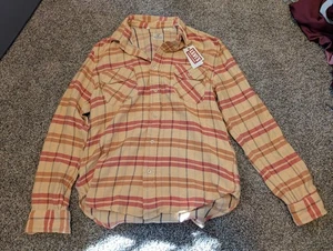 Levi's Vintage Clothing LVC Shorthorn Western Flanell Hemd kariert Gr. S - Bild 1 von 7