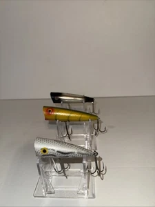3 Vintage Pico Lures , 1 Lil-Pop , Chugnik & 1 Pico Pop , Various Colors - Picture 1 of 4