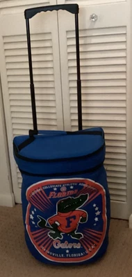 Bolsa refrigeradora aislada con ruedas Florida Gators azul/naranja Universidad de Florida Foto 1 de 4