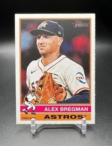 Béisbol Topps Heritage 2025 Alex Bregman #391 Medias Rojas de los Astros de Houston - Imagen 1 de 1