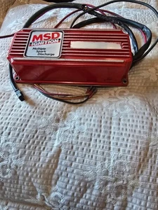 MSD 6A Ignition Box 6200 Multi Spark Ignition Box Works includes FREE SHIPPING - Picture 1 of 9