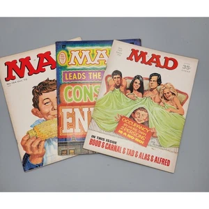 3 MAD Magazine No. 137 Sept.1970, Oct. 1972 #154, July 1970 #168 - Picture 1 of 7