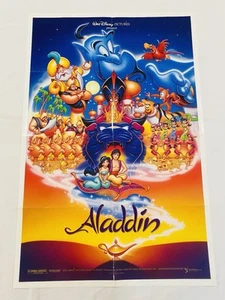 1992 ALADDIN ORIGINAL DS NSS 27x40 MOVIE THEATER POSTER ROBIN WILLIAMS DISNEY - Picture 1 of 7