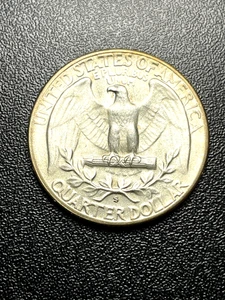 1950 S WASHINGTON QUARTER SILBER ** Stempelglanz - Bild 1 von 2