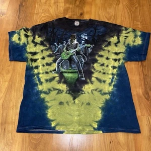 Vintage Zombie Rock Tie-Dye T-Shirt Men’s Size 2XL Delta Pro Weight Tag - Picture 1 of 5