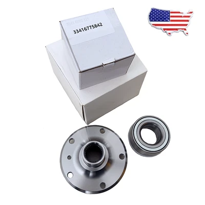 Novo cubo de roda + rolamento compatível com BMW 325xi 328i 335i 33416760058 33416775842 EUA - Imagem 1 de 4