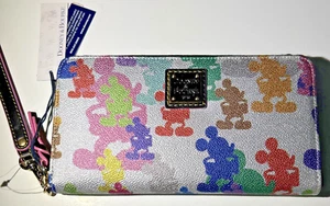 Disney Mickey Mouse 10th Anniversary Wallet Wristlet by Dooney & Bourke NWT - Picture 1 of 8