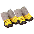 4Pcs Pet Shoes Breathable Foot Protector Small Dogs Dog Boots Cat Shoes Net