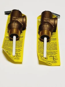 Watts 3/4" 10L-2 T&P Relief Valve 2pk - Picture 1 of 5