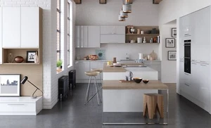 Zola Gloss White Kitchen Doors And Drawer Fronts - Picture 1 of 4