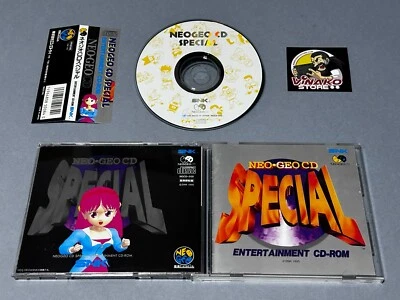 NEO GEO CD SPECIAL NEO GEO CD NGCD NTSC-J SPINECARD EN BUEN ESTADO. - Imagen 1 de 4