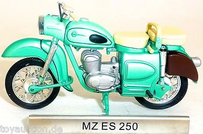 MZ ES 250 Motorrad DDR Baujahr 1956 bis 1962 1:24 ATLAS 7168102 NEU OVP LA µ* - Bild 1 von 4