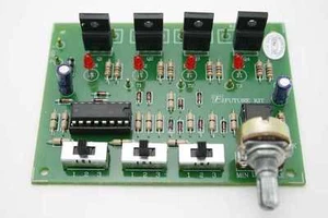 6 Programm DC Dancing Chasing Light 4 Kanal 12VDC [unmontierter Bausatz] - Bild 1 von 1