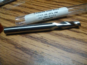 .2344 ZOLL 15/64 ZOLL 2 FLÖTEN EINENDIG HARTMETALL SCHAFTFRÄSER - Bild 1 von 1