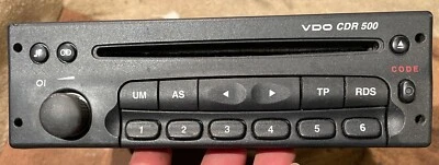 Siemens Opel VDO CDR500 (E) Autoradio 24469302 CODE IST NICHT VORHANDEN - Bild 1 von 4