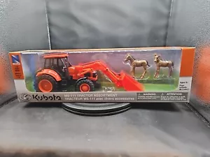 Kubota M5-111 Toy Tractor Assortment 1:32 Scale 10 Pieces Set Ages 3+ New In Box - Picture 1 of 6