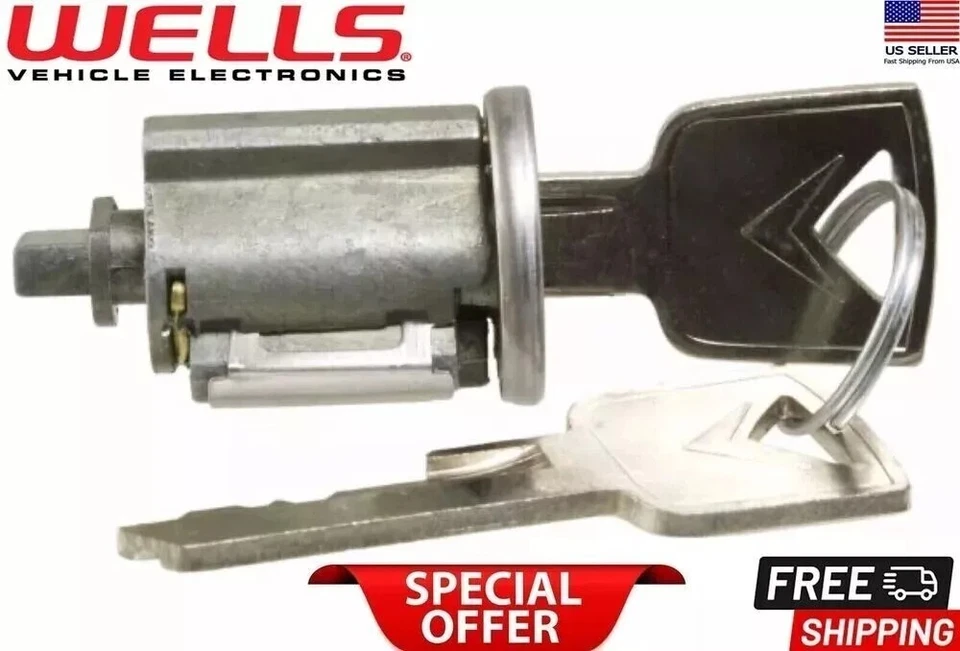 Nuevo cilindro de bloqueo de encendido WVE con llaves para Ford Lincoln MERCURY Foto 1 de 4