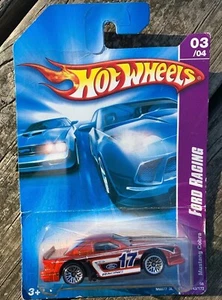 HOT WHEELS 2008 TEAM FORD RACING MUSTANG COBRA #03/04 - Picture 1 of 2
