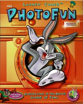Looney Tunes Photo Fun Pc New In Large Retail Box XP Bugs Bunny Daffe Duck Cool - Image 1 of 2