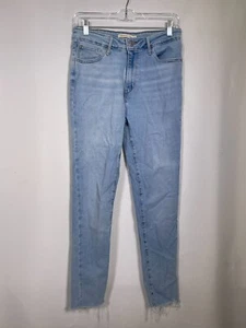 Pantalones de mezclilla para mujer Levi's 721 de tiro alto ajustados azules talla 29 - Imagen 1 de 10