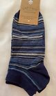 Fat Face Mens Lewis Trainer Socks Size 6.5-9 New BLU Navy