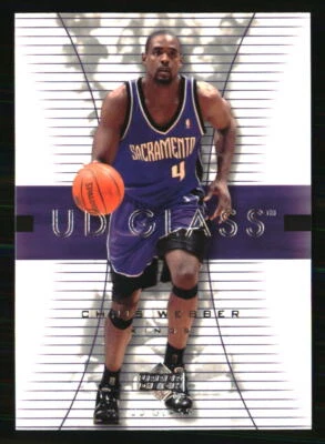 Chris Webber 2003-04 UD Glass #49 BASKETBALL Card - Image 1 of 2
