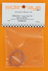 Seitliche Kupfergeflechte 0,0195 mm Extra Flex - 1 Meter SWBR/02C - Bild 1 von 3