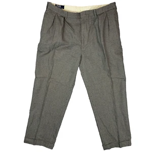 Polo Ralph Lauren Wool Hounds Tooth Check Trousers Size Men's W40 L30 - Picture 1 of 15