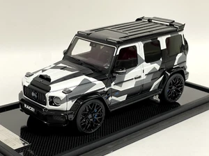 1/18 Motorhelix Mercedes Benz Clase G Brabus G800 en Camuflaje con Acento Azul - Imagen 1 de 11