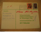 Dietikon 1976 To Fallanden Cancel Card Switzerland