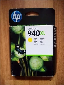 Genuine HP Officejet 940XL Yellow Ink C4909AE 2018 SEALED - Picture 1 of 2