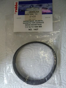 Robbe 1437 cinta magnética autoadhesiva 1 mm x 12,7 mm x 1000 mm - Imagen 1 de 1