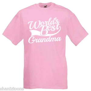 World's Best Grandma Adults Mens T Shirt - Picture 1 of 12
