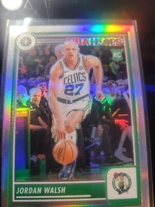 Jordan Walsh No. 18 Hoops Premium Stock Silver - Picture 1 of 2