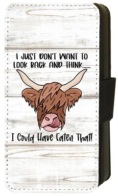 Funny Cow Quote- Animal for iPhone/Pixel/Galaxy Flip/Wallet Phone Case Cover - Image 1 of 4