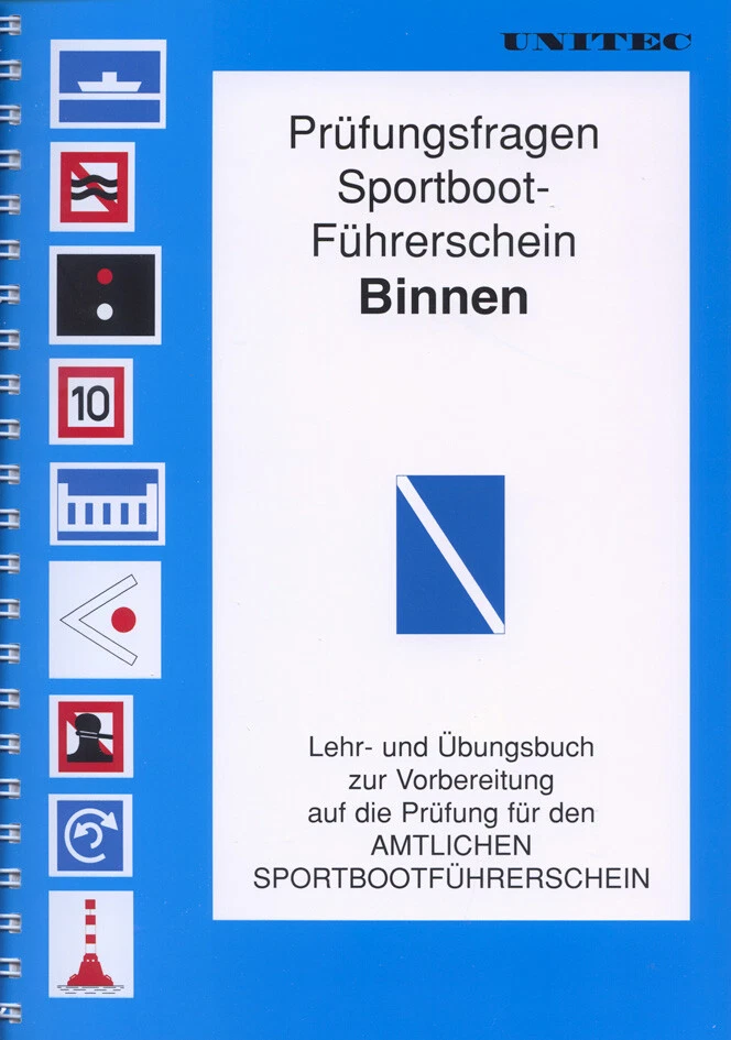 Sportbootführerschein Binnen Lehr- und Übungsbuch von Döpper & Osthoff - Bild 1 von 1